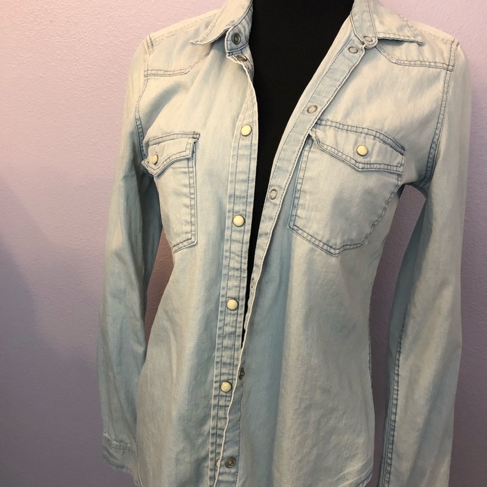 Denim Button Up Shirt